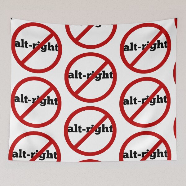 Item preview, No alt-right - Anti Racism designed and sold by artpirate.