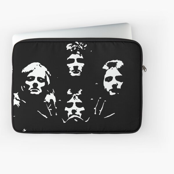 Queen Black and White Laptop Sleeve