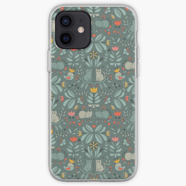 Swedish Folk Cats iPhone Soft Case
