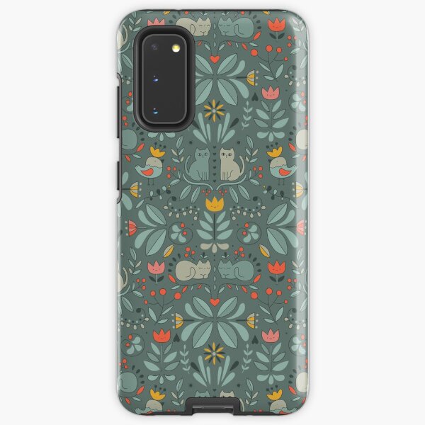 Swedish Folk Cats Samsung Galaxy Tough Case