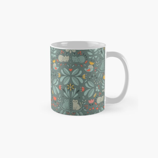 Swedish Folk Cats Classic Mug