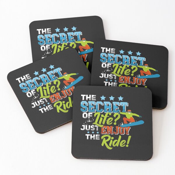 Item preview, The Secret of Life Just enjoy the ride designed and sold by Now2print.