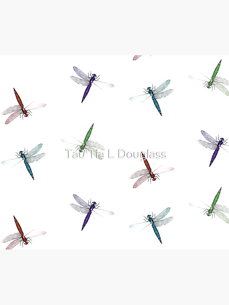 Colourful Dragonfly Design by PurplePeacock