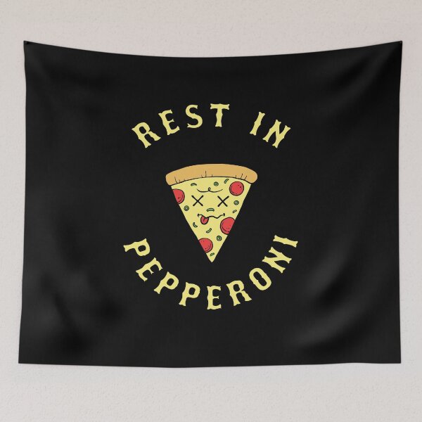 Item preview, Rest In Pepperoni designed and sold by Yipptee Shirts.