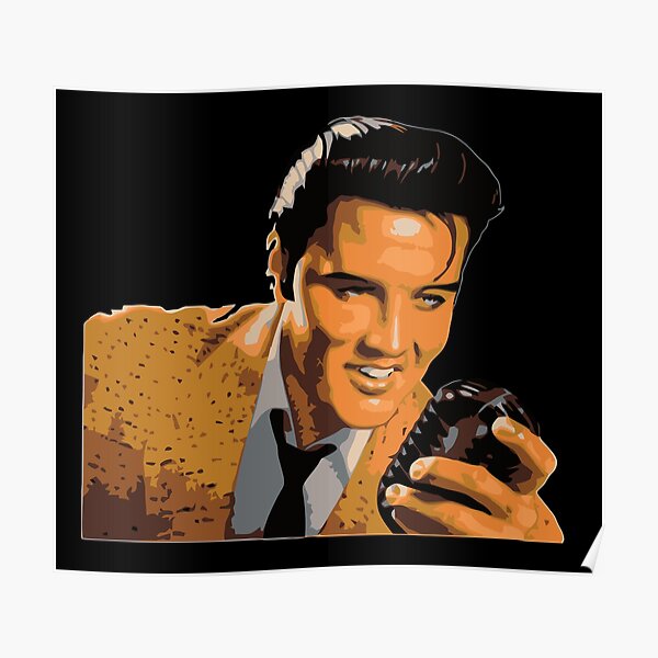 Elvis Presley Vintage Poster