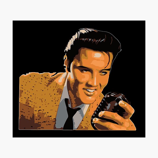 Elvis Presley Vintage Photographic Print