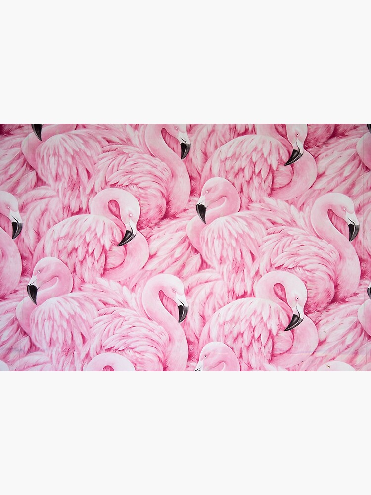 Pink Flamingo Art by newburyboutique