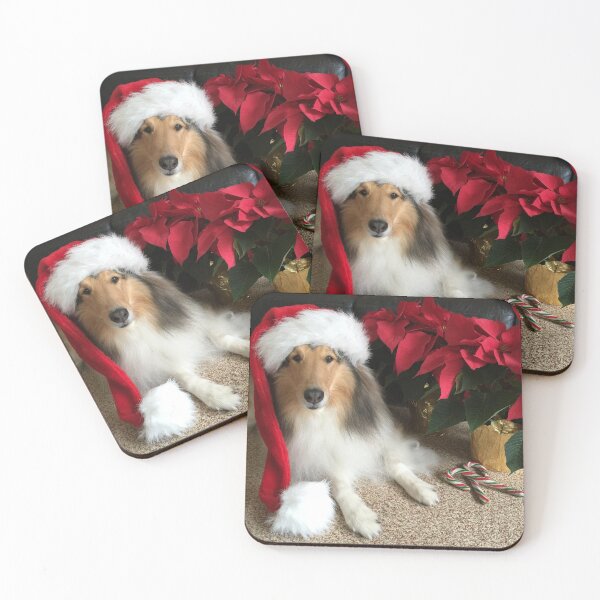 Item preview, Merry Christmas Collie designed and sold by Jan  Wall.