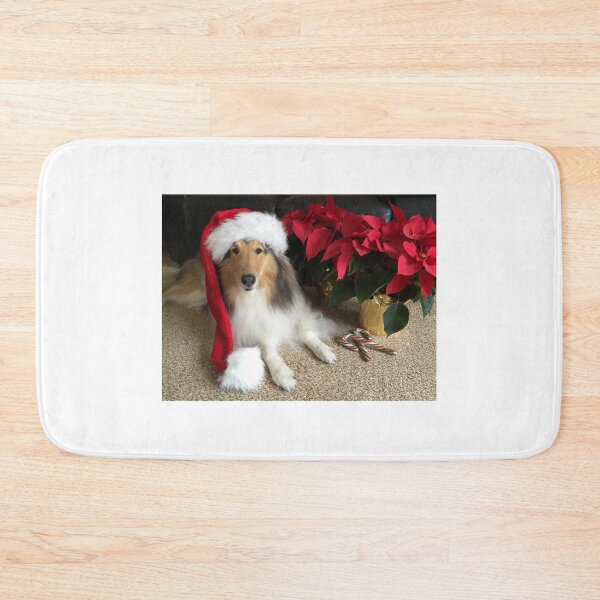 Item preview, Merry Christmas Collie designed and sold by Jan  Wall.