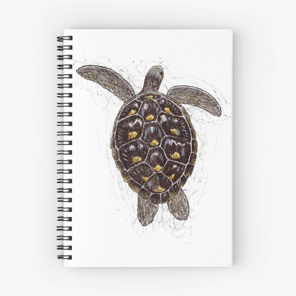 Item preview, Sea Turtle From Above Scribble designed and sold by ArtyOrca.