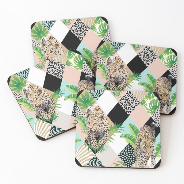 Item preview, Geometric Tropical Tiger Pattern  designed and sold by amethystdesign.