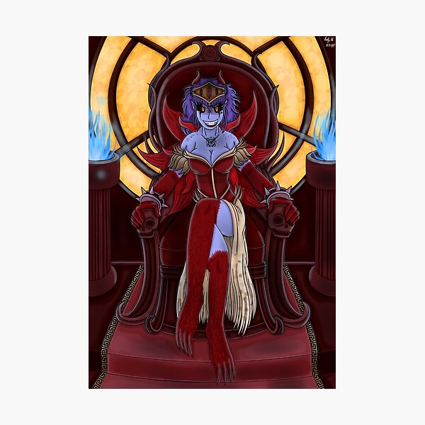 Zeju, Lady of Corruption Photographic Print