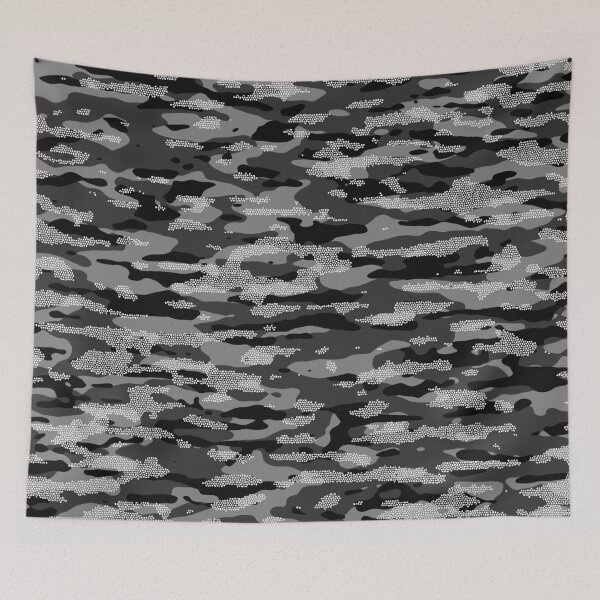 Item preview, Snow Camo Pattern Mosaic Style designed and sold by Destroyed-Pixel.