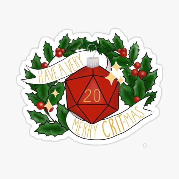 Merry Critmas Sticker