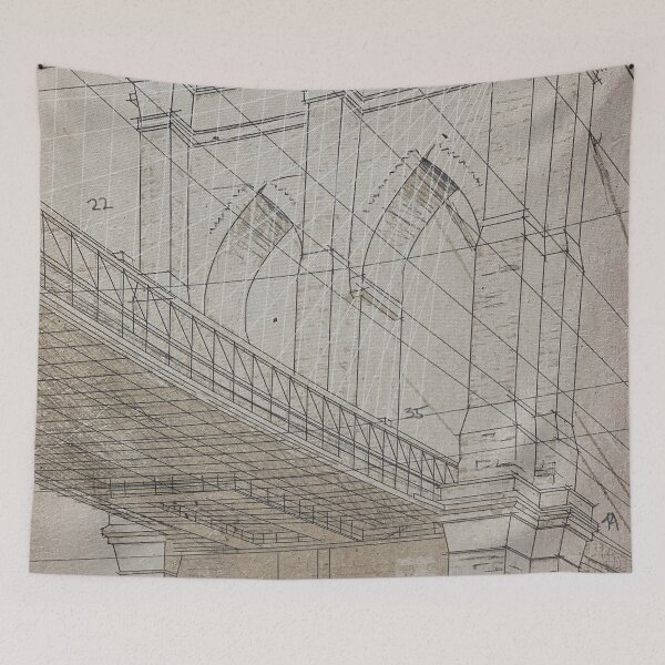 Item preview, Bridge drawing  designed and sold by jellyrelish.