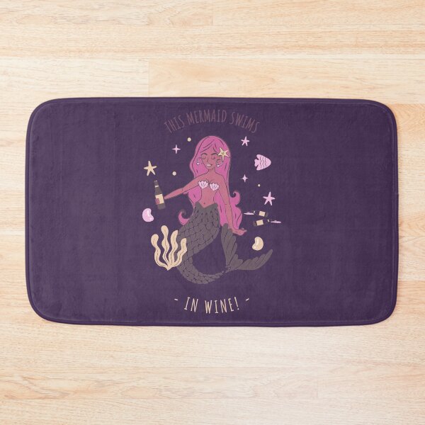 Item preview, Mermaid n Wine ROSEN designed and sold by CharlieCreator.