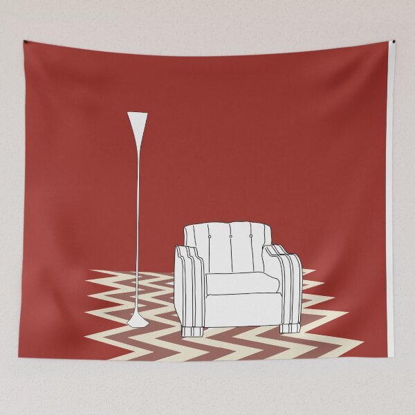 Item preview, Twin Peaks Chair, Lamp, Chevron designed and sold by cocotoe.