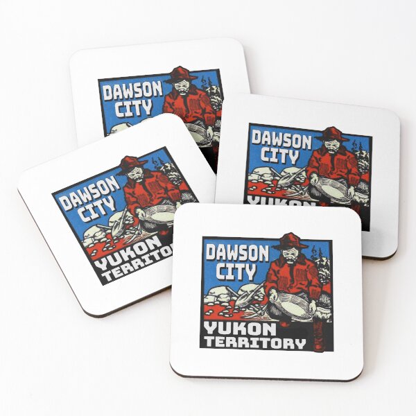 Item preview, Dawson City Yukon Gold Mining Territory Panning Pan Miner designed and sold by DESTINATIONS DECAL DOS.