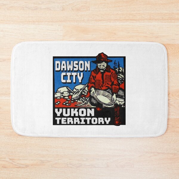 Item preview, Dawson City Yukon Gold Mining Territory Panning Pan Miner designed and sold by DESTINATIONS DECAL DOS.