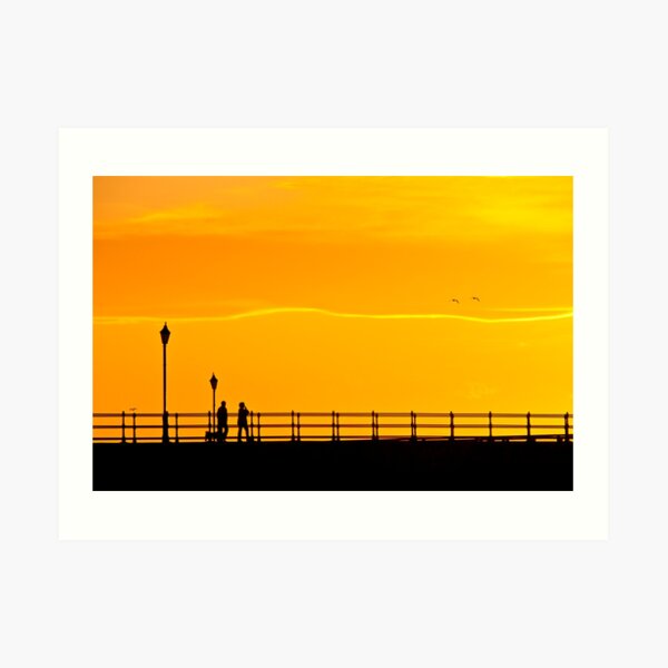 The watchers Art Print