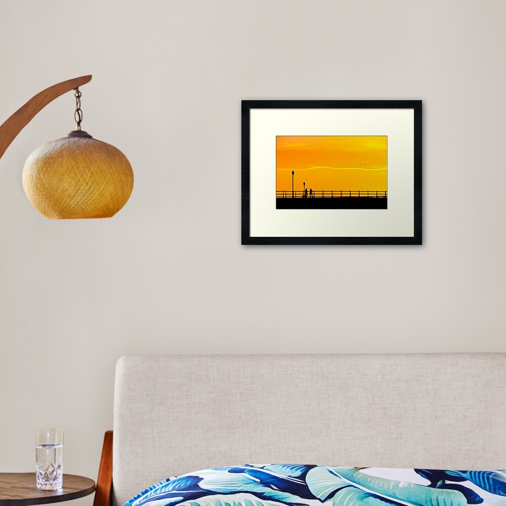 The watchers Framed Art Print