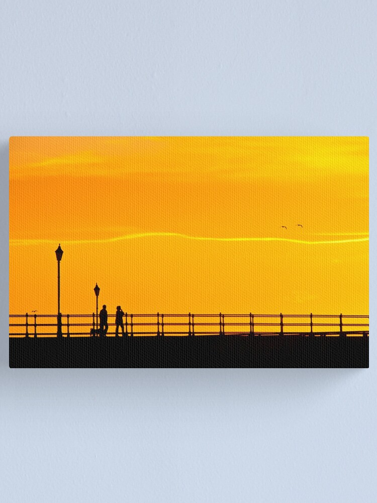 Alternate view of The watchers Canvas Print