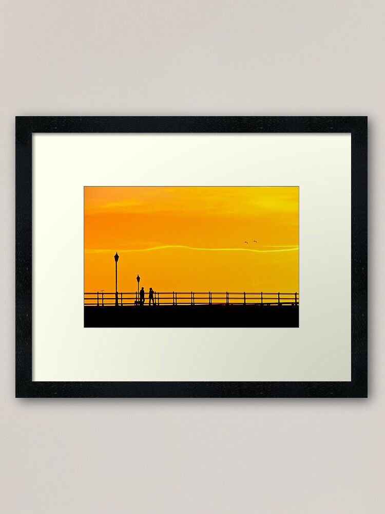 Alternate view of The watchers Framed Art Print