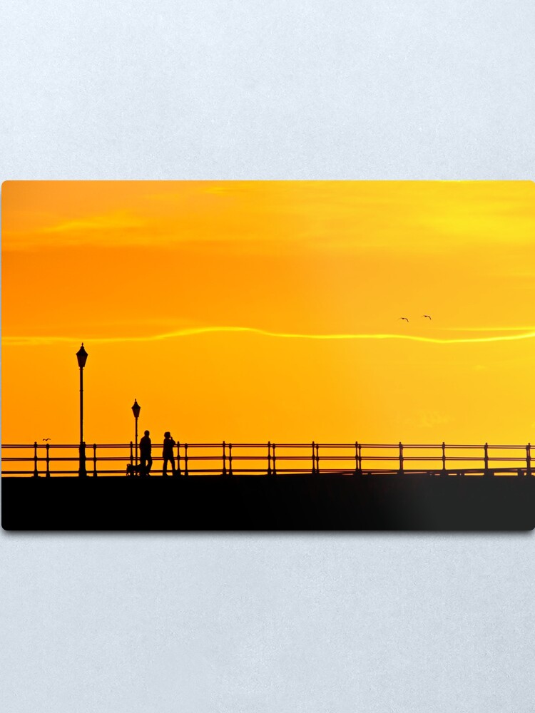 Alternate view of The watchers Metal Print