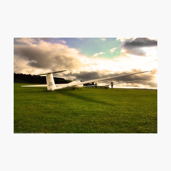 A Glider or Two Photographic Print