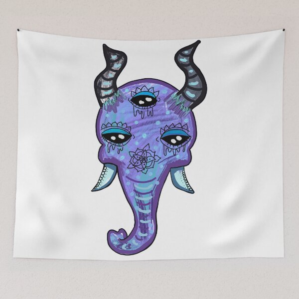 Item preview, Horned Elephant designed and sold by lilydlin.