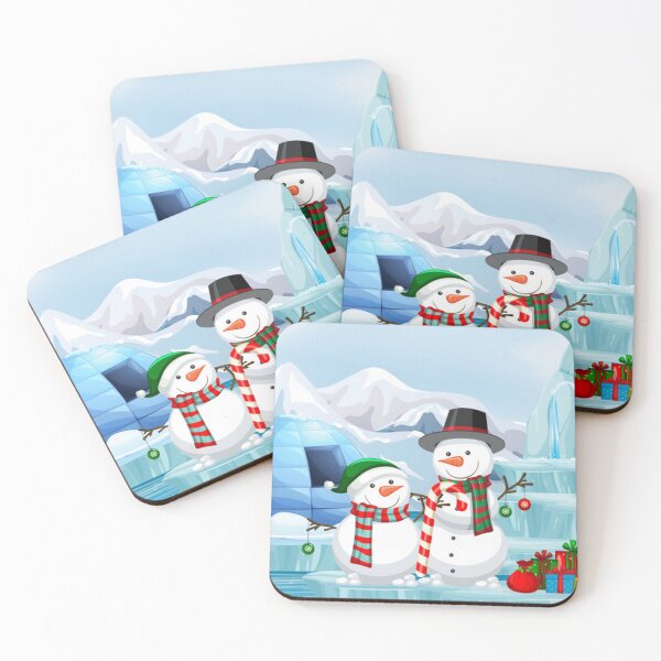 Item preview, Snowmen, Gifts and Igloo designed and sold by pugmom4.