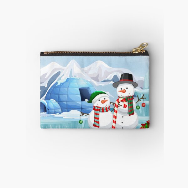 Item preview, Snowmen, Gifts and Igloo designed and sold by pugmom4.