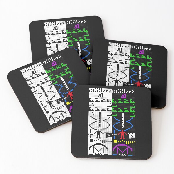 Item preview, The Arecibo Message 003 designed and sold by Rupert Russell.
