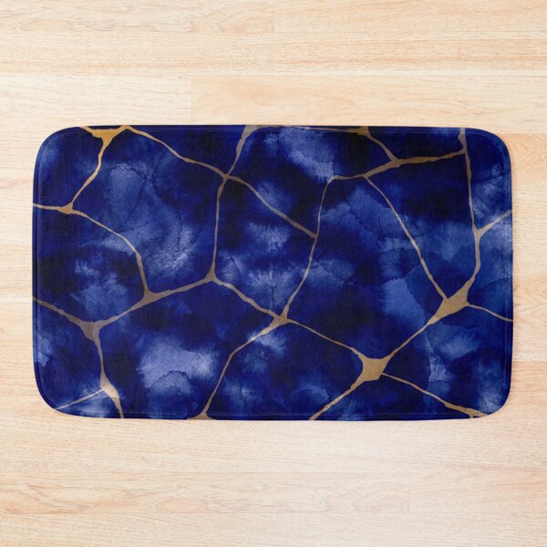 Item preview, Kintsugi Watercolor Marbled Gold Art designed and sold by coldgrey2.