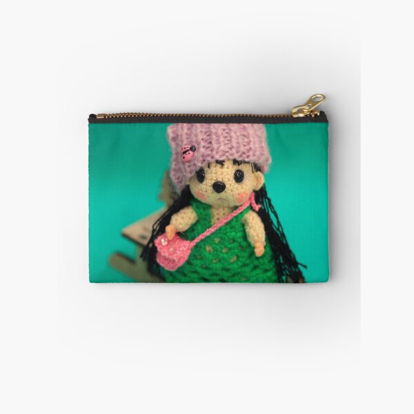 Item preview, Hedgehog doll sitting on sledge designed and sold by olena2552.