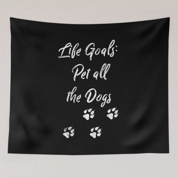 Item preview, Life Goal Pet All Dogs Pet Lover Gift Graphic design designed and sold by Raymond Cloud.
