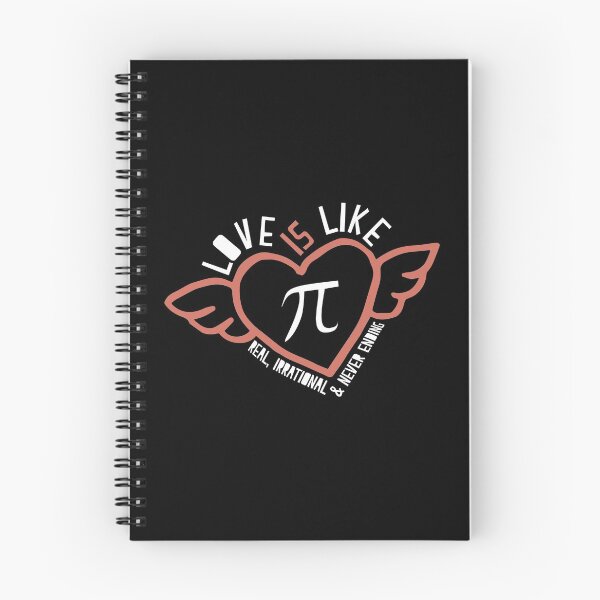 Item preview, Love Is Like Pi Never Ending graphic Math Pi Day print designed and sold by Raymond Cloud.