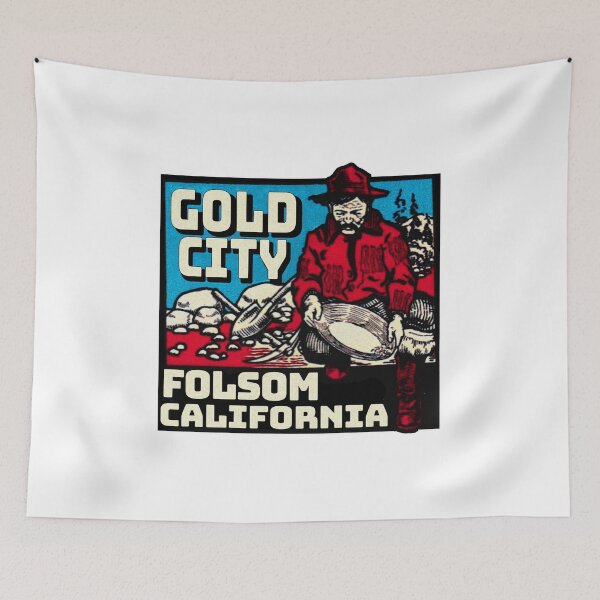 Item preview, Folsom California Gold Mining Panning Pan Miner designed and sold by DESTINATIONS DECAL DOS.