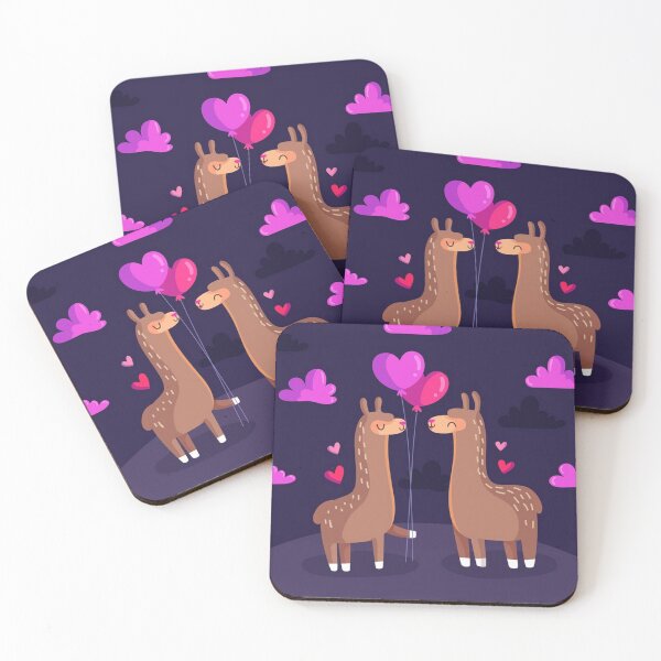Item preview, Valentine Llamas designed and sold by pugmom4.