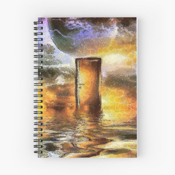 Item preview, Doorway in cosmic space designed and sold by rolffimages.