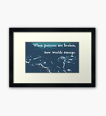 New Worlds Framed Print