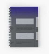 Cuaderno de espiral geometrical