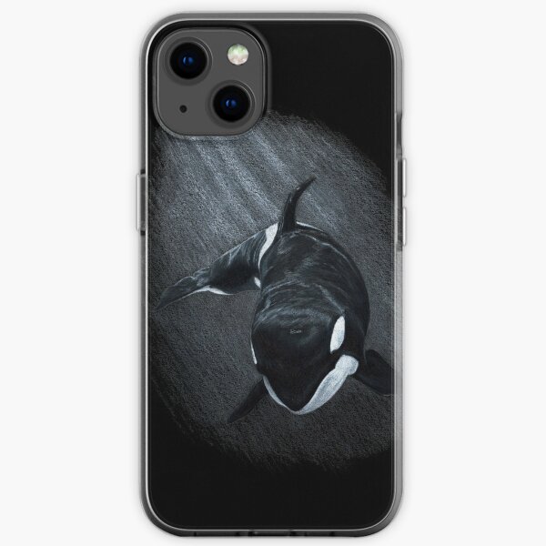 White Whale - Orca iPhone Soft Case