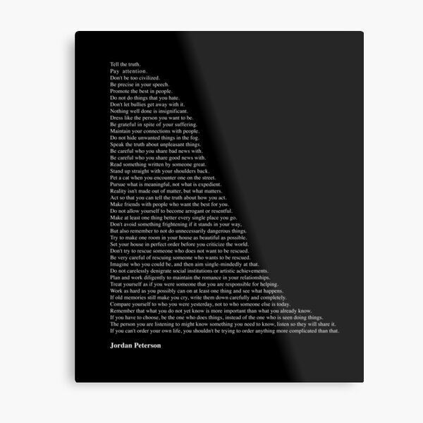 Item preview, Quotes by Jordan Peterson designed and sold by Alli Well.