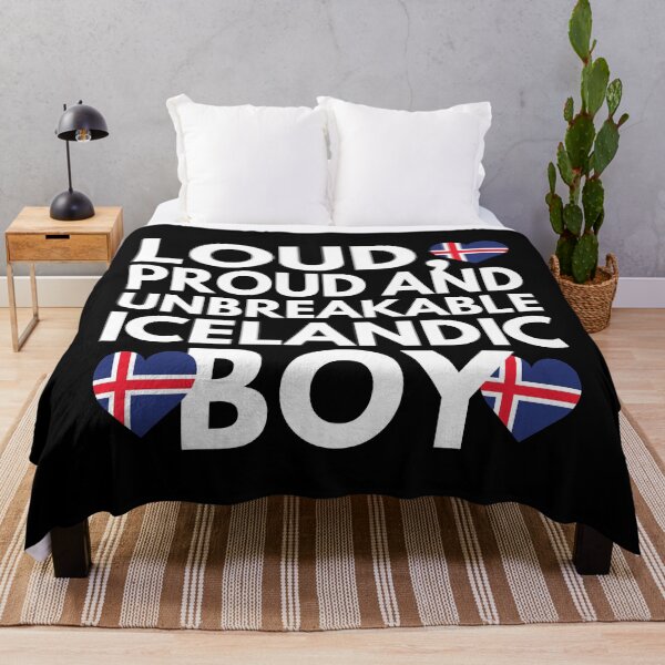 Item preview, I am Icelandic Boy Loud, Proud and Unbreakable designed and sold by HelloFromAja.
