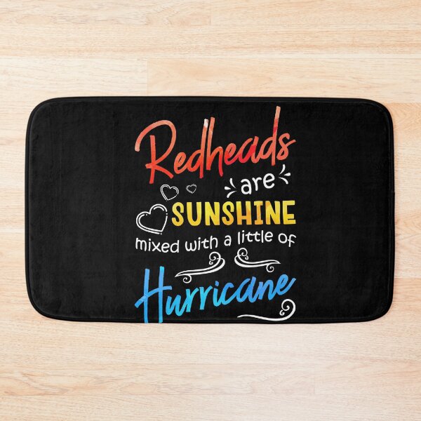 Item preview, Redheads Are Sunshine Mixed With A Little Hurricane - Funny Gift designed and sold by Dressed For  Duty.