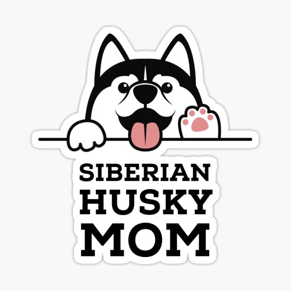 Item preview, Siberian Husky Mom, Husky gift, Husky mom, Husky owner gift, Husky lover gift,  Husky funny, Siberian husky owner gifts, Husky mama designed and sold by Crocozen.