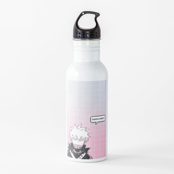 MHA: Bakugou "damn nerd" Water Bottle