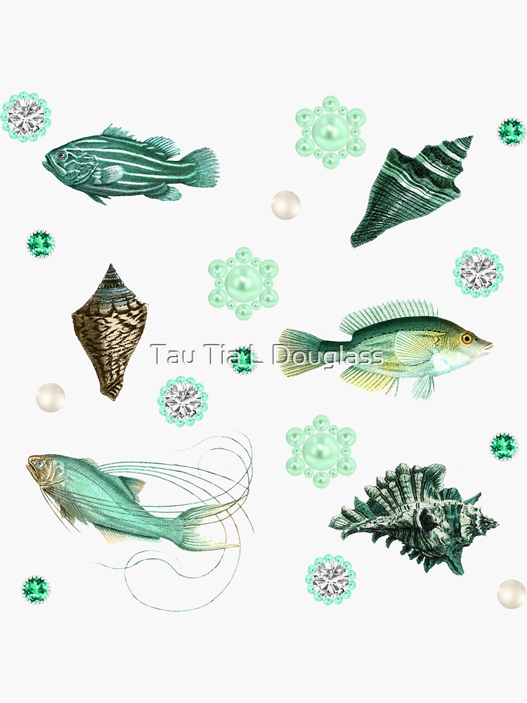 Shells, fishes and Pearls by PurplePeacock