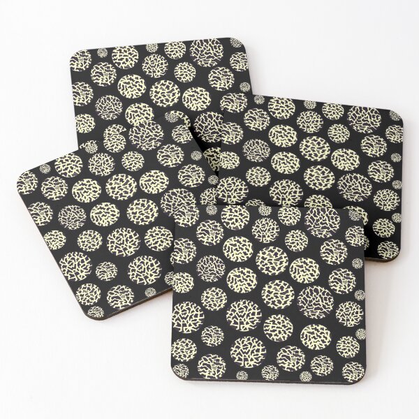 Item preview, Circle Giraffe Gold Pattern  designed and sold by MaksciaMind.
